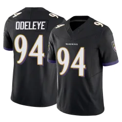 Men's Adedayo Odeleye Baltimore Ravens No.94 Limited Vapor F.U.S.E. Jersey - Black