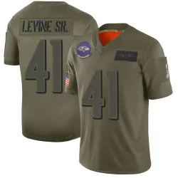 Men's Anthony Levine Sr. Baltimore Ravens No.41 Limited 2019 Salute to Service Jersey - Camo