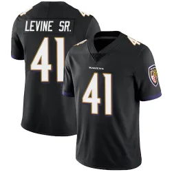 Men's Anthony Levine Sr. Baltimore Ravens No.41 Limited Alternate Vapor Untouchable Jersey - Black