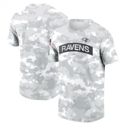 Men's Baltimore Ravens No. 2024 Salute To Service Performance T-Shirt - Arctic Camo