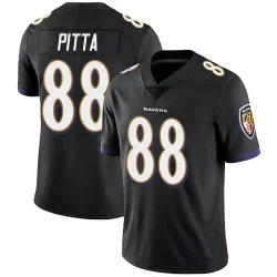 Men's Dennis Pitta Baltimore Ravens No.88 Limited Alternate Vapor Untouchable Jersey - Black