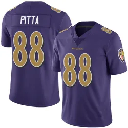 Men's Dennis Pitta Baltimore Ravens No.88 Limited Team Color Vapor Untouchable Jersey - Purple