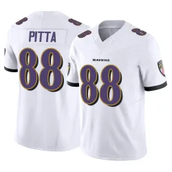Men's Dennis Pitta Baltimore Ravens No.88 Limited Vapor F.U.S.E. Jersey - White