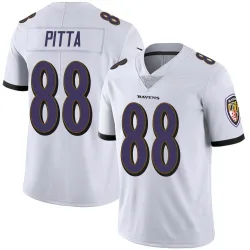 Men's Dennis Pitta Baltimore Ravens No.88 Limited Vapor Untouchable Jersey - White
