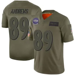 Men's Mark Andrews Baltimore Ravens No.89 Limited 2019 Salute to Service Jersey - Camo