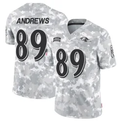 Men's Mark Andrews Baltimore Ravens No.89 Limited 2024 Salute to Service Jersey - Arctic Camo