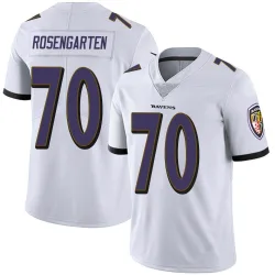 Men's Roger Rosengarten Baltimore Ravens No.70 Limited Vapor Untouchable Jersey - White