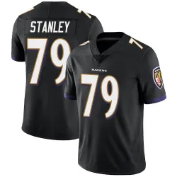 Men's Ronnie Stanley Baltimore Ravens No.79 Limited Alternate Vapor Untouchable Jersey - Black