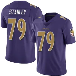 Men's Ronnie Stanley Baltimore Ravens No.79 Limited Team Color Vapor Untouchable Jersey - Purple