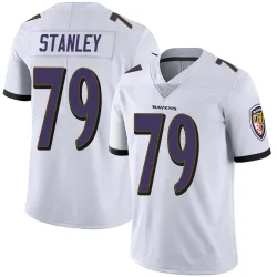 Men's Ronnie Stanley Baltimore Ravens No.79 Limited Vapor Untouchable Jersey - White