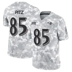 Men's Sam Pitz Baltimore Ravens No.85 Limited 2024 Salute to Service Jersey - Arctic Camo