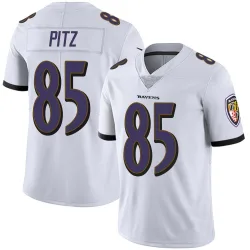 Men's Sam Pitz Baltimore Ravens No.85 Limited Vapor Untouchable Jersey - White