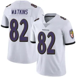 Men's Sammy Watkins Baltimore Ravens No.82 Limited Vapor Untouchable Jersey - White