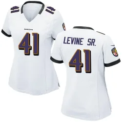 Women's Anthony Levine Sr. Baltimore Ravens No.41 Game Jersey - White