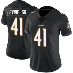 Women's Anthony Levine Sr. Baltimore Ravens No.41 Limited Alternate Vapor Untouchable Jersey - Black