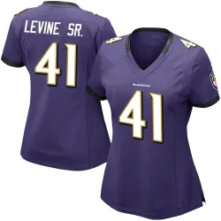Women's Anthony Levine Sr. Baltimore Ravens No.41 Limited Team Color Vapor Untouchable Jersey - Purple