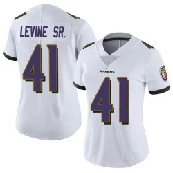 Women's Anthony Levine Sr. Baltimore Ravens No.41 Limited Vapor Untouchable Jersey - White