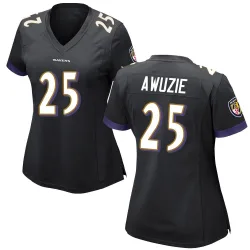Women's Chidobe Awuzie Baltimore Ravens No.25 Game Jersey - Black