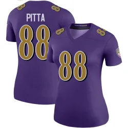 Women's Dennis Pitta Baltimore Ravens No.88 Legend Color Rush Jersey - Purple
