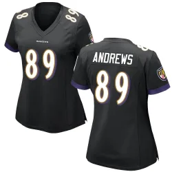 Women's Mark Andrews Baltimore Ravens No.89 Game Jersey - Black