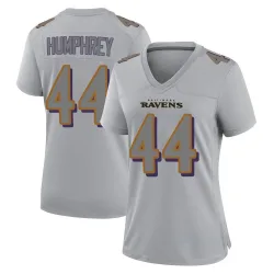 Women's Marlon Humphrey Baltimore Ravens No.44 Game Atmosphere Fashion Jersey - Gray