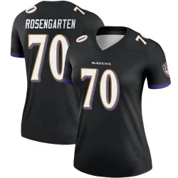Women's Roger Rosengarten Baltimore Ravens No.70 Legend Jersey - Black