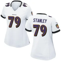 Women's Ronnie Stanley Baltimore Ravens No.79 Game Jersey - White