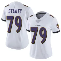 Women's Ronnie Stanley Baltimore Ravens No.79 Limited Vapor Untouchable Jersey - White
