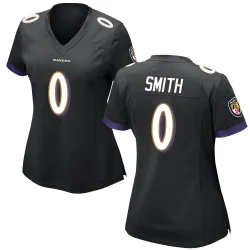 Women's Roquan Smith Baltimore Ravens No.0 Game Jersey - Black