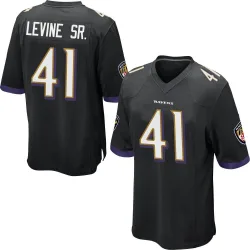 Youth Anthony Levine Sr. Baltimore Ravens No.41 Game Jersey - Black