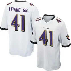 Youth Anthony Levine Sr. Baltimore Ravens No.41 Game Jersey - White