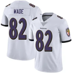 Youth Dayton Wade Baltimore Ravens No.82 Limited Vapor Untouchable Jersey - White