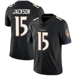 Youth DeSean Jackson Baltimore Ravens No.15 Limited Alternate Vapor Untouchable Jersey - Black