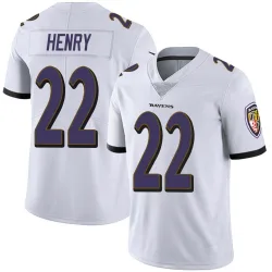 Youth Derrick Henry Baltimore Ravens No.22 Limited Vapor Untouchable Jersey - White