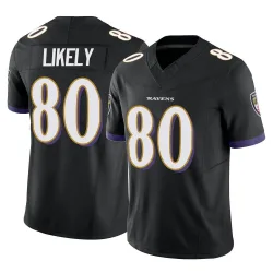 Youth Isaiah Likely Baltimore Ravens No.80 Limited Vapor F.U.S.E. Jersey - Black