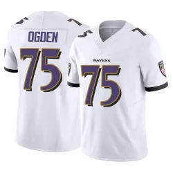 Youth Jonathan Ogden Baltimore Ravens No.75 Limited Vapor F.U.S.E. Jersey - White