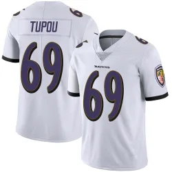 Youth Josh Tupou Baltimore Ravens No.69 Limited Vapor Untouchable Jersey - White