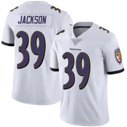 Youth Keondre Jackson Baltimore Ravens No.39 Limited Vapor Untouchable Jersey - White