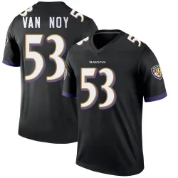 Youth Kyle Van Noy Baltimore Ravens No.53 Legend Jersey - Black