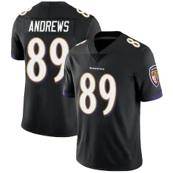 Youth Mark Andrews Baltimore Ravens No.89 Limited Alternate Vapor Untouchable Jersey - Black