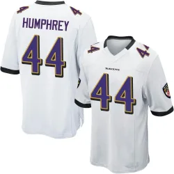 Youth Marlon Humphrey Baltimore Ravens No.44 Game Jersey - White