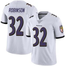 Youth Marquise Robinson Baltimore Ravens No.32 Limited Vapor Untouchable Jersey - White