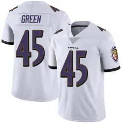 Youth Mike Green Baltimore Ravens No.45 Limited Vapor Untouchable Jersey - White