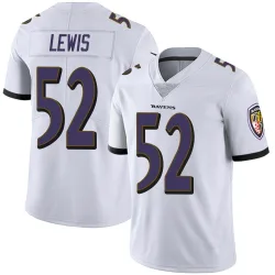 Youth Ray Lewis Baltimore Ravens No.52 Limited Vapor Untouchable Jersey - White