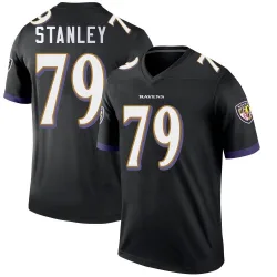 Youth Ronnie Stanley Baltimore Ravens No.79 Legend Jersey - Black
