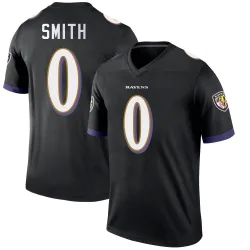 Youth Roquan Smith Baltimore Ravens No.0 Legend Jersey - Black