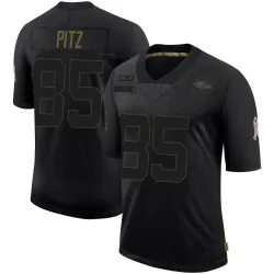 Youth Sam Pitz Baltimore Ravens No.85 Limited 2020 Salute To Service Jersey - Black