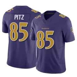 Youth Sam Pitz Baltimore Ravens No.85 Limited Vapor F.U.S.E. Jersey - Purple