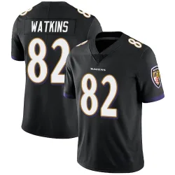Youth Sammy Watkins Baltimore Ravens No.82 Limited Alternate Vapor Untouchable Jersey - Black