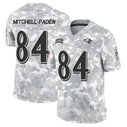 Youth Zaire Mitchell-Paden Baltimore Ravens No.84 Limited 2024 Salute to Service Jersey - Arctic Camo